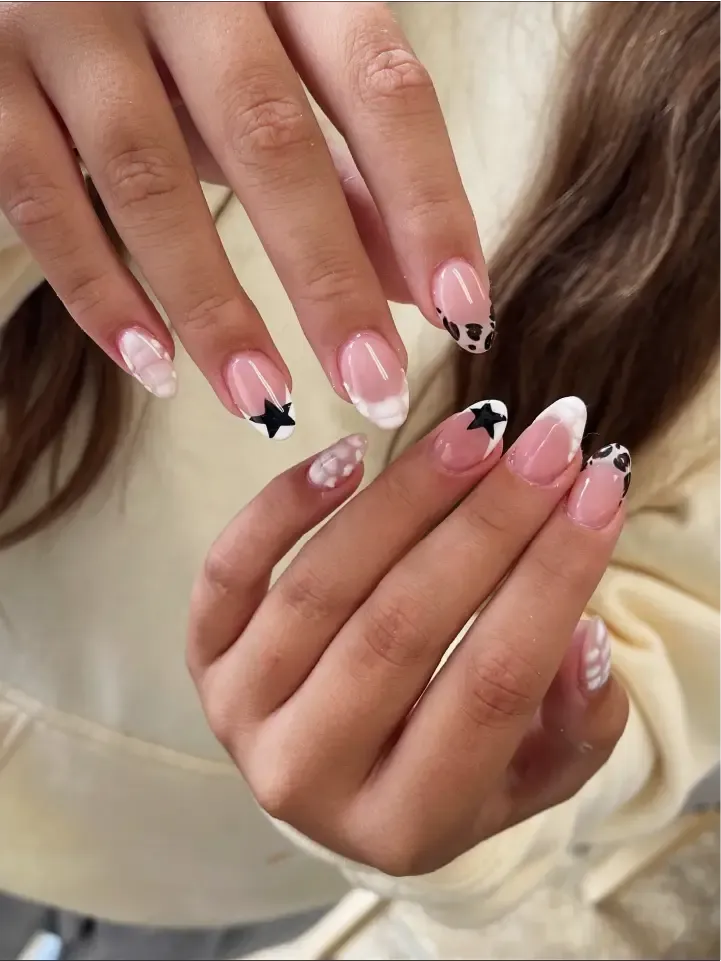 Classic French with stars & checks