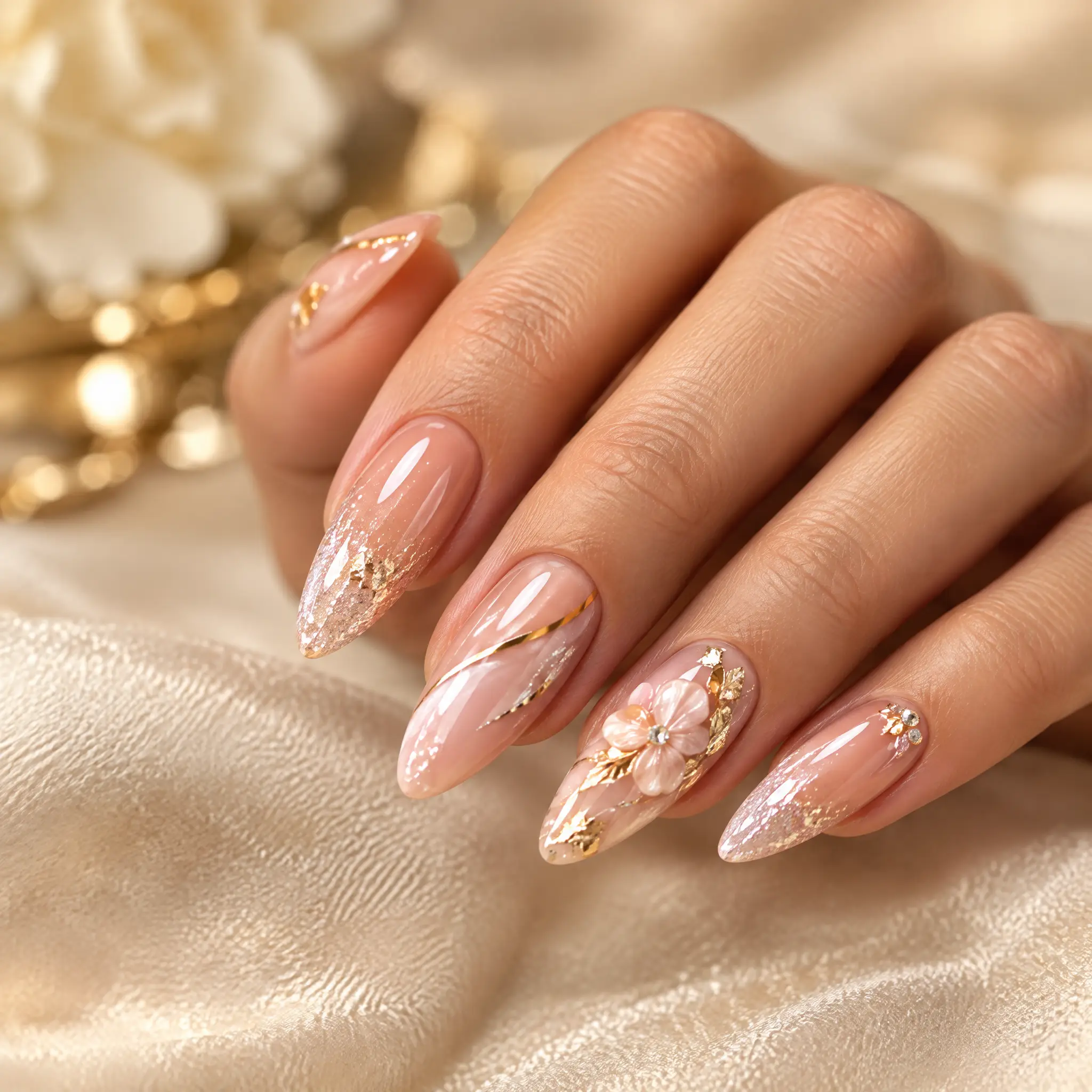 Acrylic and gel nail enhancements at Glamour Nails